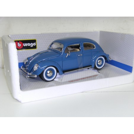 1955 Volkswagen Cox Beetle bleue - Burago