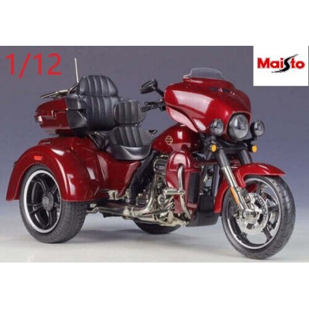 2021 Harley Davidson CVO Tri-glide rouge 1/12 - Maisto