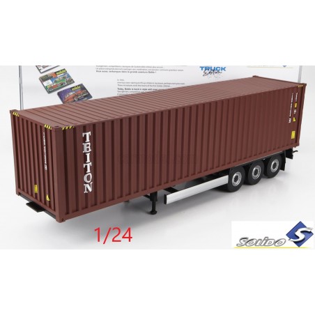 2021 remorque camion container - Solido