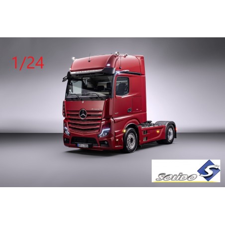 2019 Mercedes Actros rouge - Solido