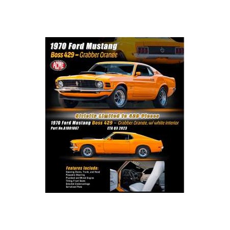 1970 Ford Mustang Boss 429 orange - ACME
