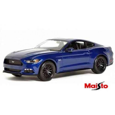 2015 Ford Mustang GT bleue Maisto