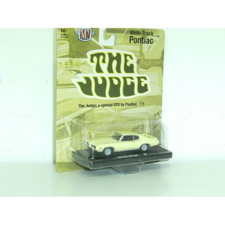 1/64 Pontiac GTO Judge jaune 1969 - M2 Machines