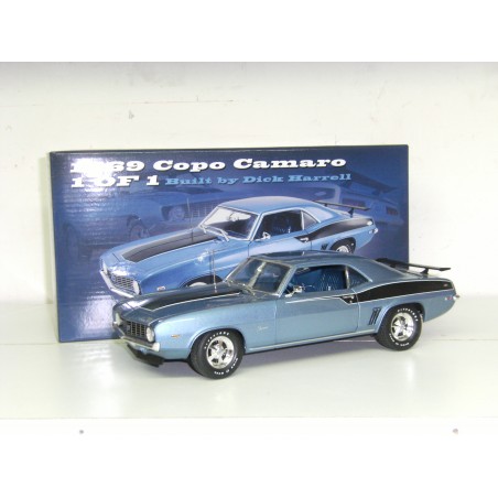 Chevrolet Camaro copo 1969 bleue - ACME