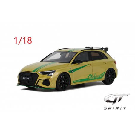 AUDI S3 MTM 2022 jaune et verte - GT Spirit