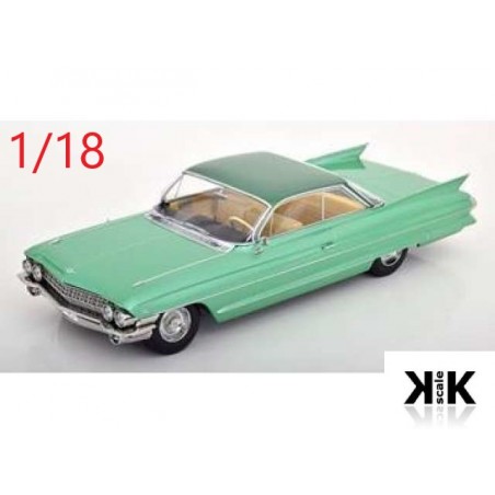 Cadillac Série 62 Coupé de ville 1961 verte - KK Scale