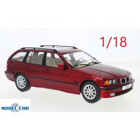 BMW série 3 E36 Touring 1995 rouge métal - MCG
