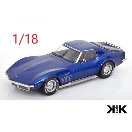 Chevrolet Corvette C3 1972 bleue - KK Scale