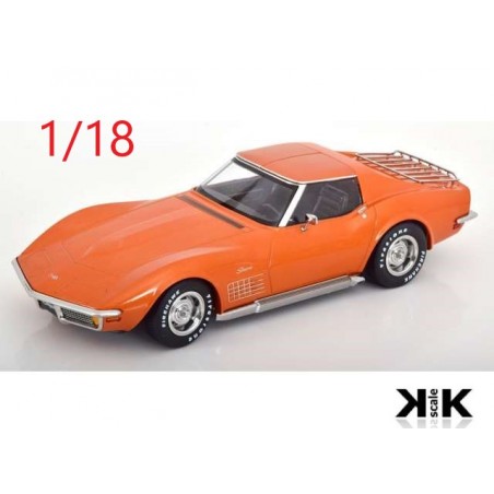 Chevrolet Corvette C3 1972 orange - KK Scale