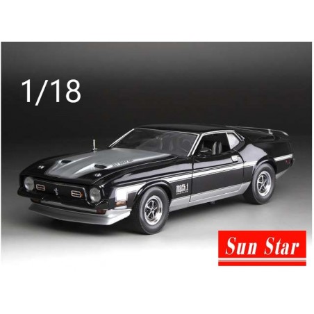Ford Mustang Mach1 1971 noire - Sunstar