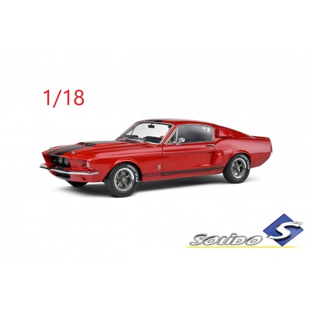 Ford Mustang Shelby GT500 1967 rouge - Solido