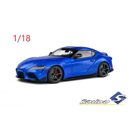 Toyota Supra GR 2021 bleue métal - Solido