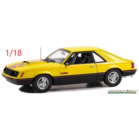 Ford Mustang Cobra 1979 jaune - Greenlight