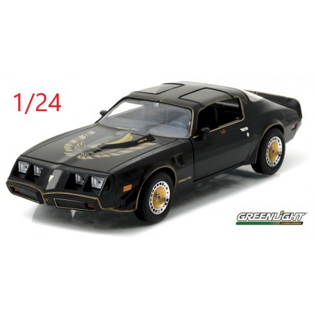 Pontiac Trans'am Firebird Turbo 1980 noire - Greenlight