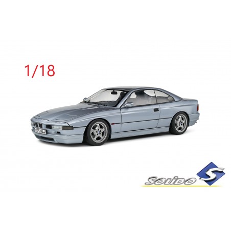 BMW 850 CSI 1992 grie métal - Solido