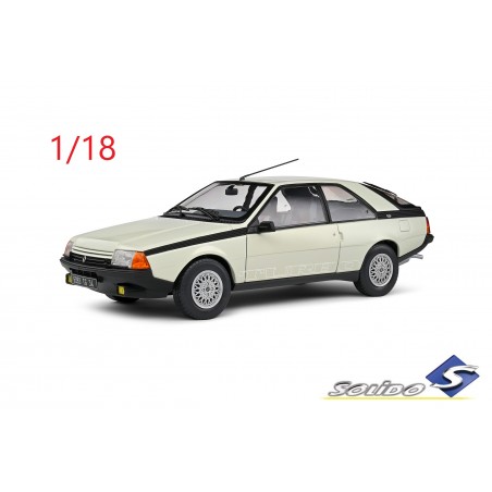 Renault Fuego Turbo 1985 blanche - Solido