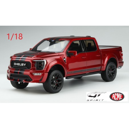 2022 Ford Shelby F150 Pick-up rouge métal - ACME