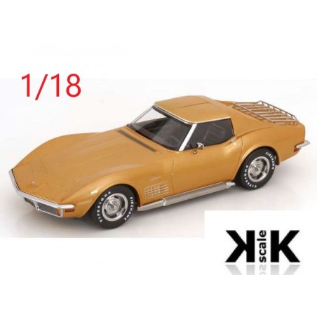 Chevrolet Corvette C3 1972 or métal - KK Scale