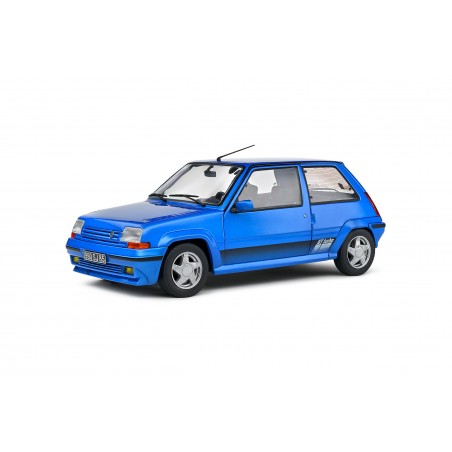 Renault R5 GT Turbo MK2 1989 bleue - Solido