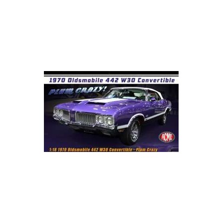 Oldsmobile 442 cabriolet 1970 purple - ACME