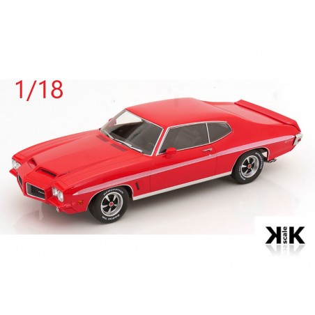 Pontiac GTO LeMans 1972 rouge - KK Scale