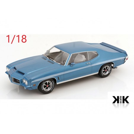 Pontiac GTO LeMans 1972 bleue - KK Scale