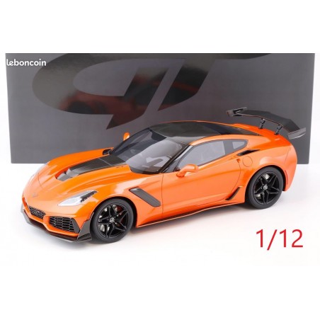 Chevrolet Corvette C7 ZR1 orange métal 1/12 - GT Spirit