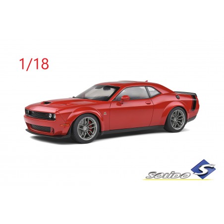 Dodge Challenger R/T Scat Pack Widebody rouge - Solido