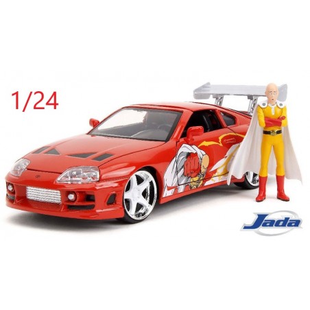 Toyota Supra 1995 + Figurine One Push man - Jada Toys