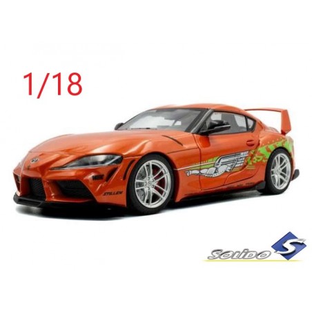 Toyota Supra GR Tribute 2024 orange - Solido