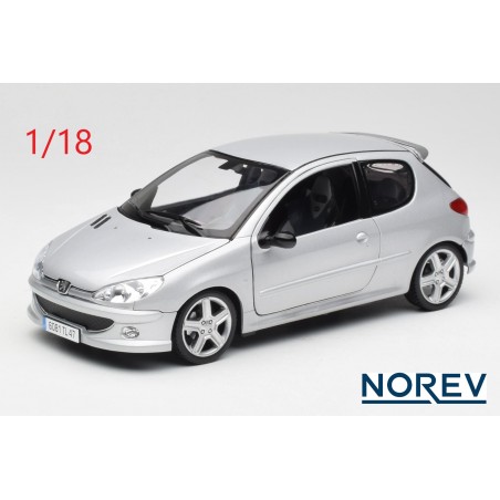 Peugeot 206 RC 2009 grise - NOREV