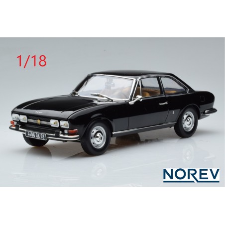 Peugeot 504 coupé 1969 noire - NOREV
