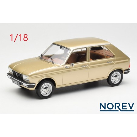 Peugeot 104 GR 1981 beige métal - NOREV