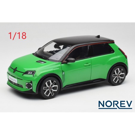 Renault 5 E-Tech 2024 verte - NOREV