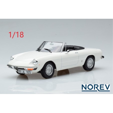 Alfa Roméo 2000 Spider 1978 blanche - NOREV