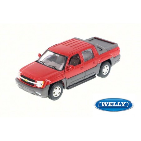 2002 Chevrolet Avalanche rouge Welly