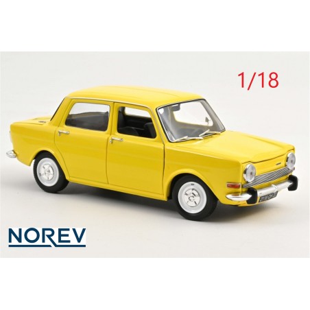Simca 1000 LS 1974 jaune - Norev