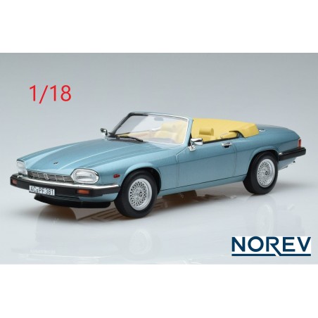 Jaguar XJ-S 5.3 HE Convertible 1988 bleue - Norev