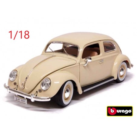 Volkswagen Cox Beetle 1955 beige - Burago