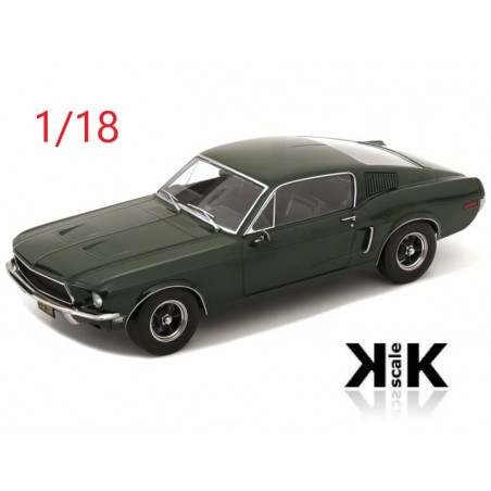 Ford Mustang Fastback 1968 look BULLITT verte - KK Scale