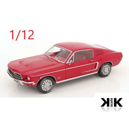 Ford Mustang GT Fastback 1968 rouge - KK Scale