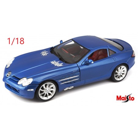 Mercedes SLS AMG bleue - Maisto