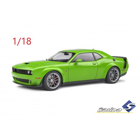 Dodge Challenger SRT Widebody 2020 verte - Solido