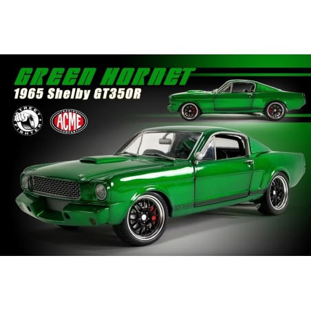 Ford Mustang 1965 GT350 R Street Fighter verte métal - ACME