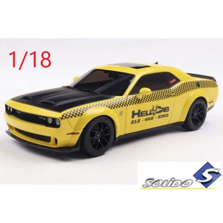 Dodge Challenger SRT 2023 Hellcat NYC jaune - Solido