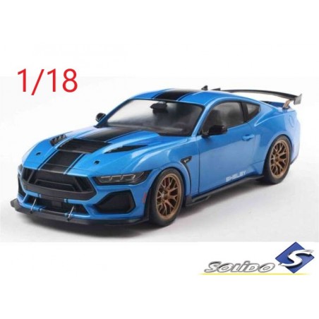 Ford Mustang Shelby 2025 Super Snake bleue - Solido