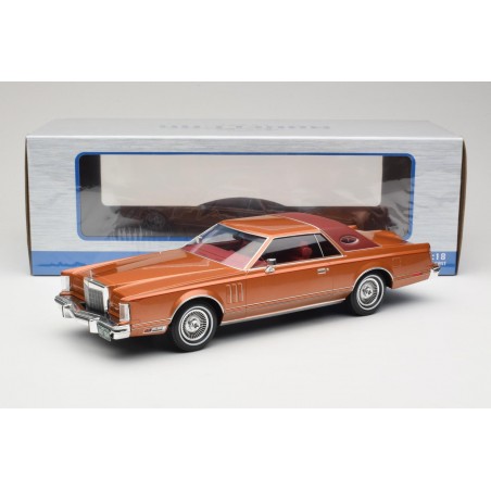 Lincoln Continental Mack V 1978 marron métal - MCG