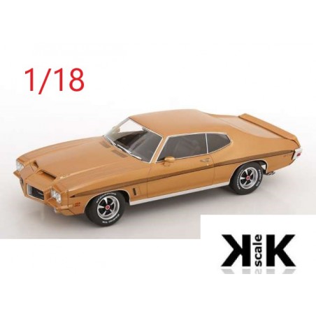 Pontiac GTO Lemans 1972 or métal - KK Scale
