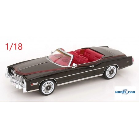Cadillac Eldorado cabriolet 1976 noire - MCG