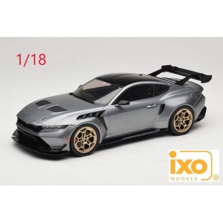 Ford Mustang GTD 2025 grise métal - Ixo Models